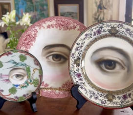 Three Susannah Carson plates