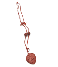 Cinnabar Heart Necklace