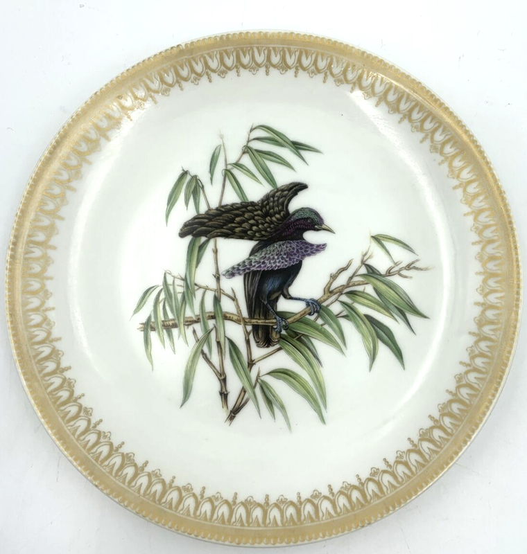 Mottahedeh Bird Plate