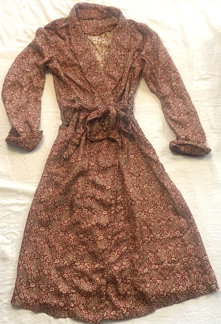 Vintage Unisex Paisley Robe